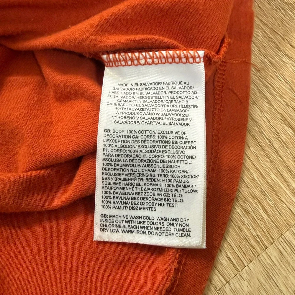 The North Face Graphic and Pocket T-Shirt Bundle Mens XL Orange Beige‎ Cotton